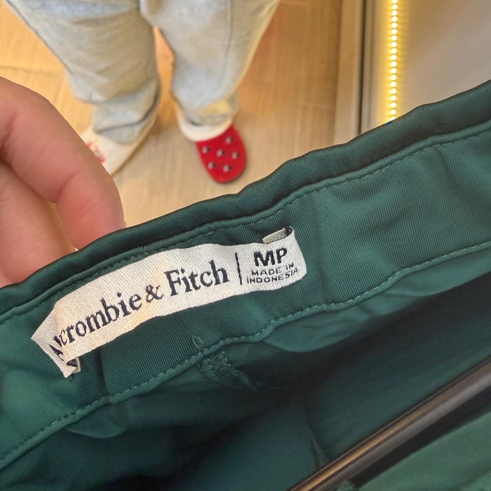 Abercrombie & Fitch Emerald Green Strapless Mini Dress - Picture 4 of 4